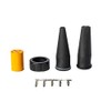 Aspöck 5-Pin Bayonet Connector Yellow for Rear Lights