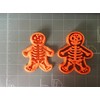 Cortador de galletas de esqueleto de jengibre