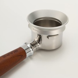 IKAPE 54mm Espresso Dosing Funnel, Magnetic Dosing Funnel Aluminum Coffee Dosing Ring Compatible with 54mm Breville Portafilter Series