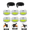 Lyshujli 20ft 0.080" WA0014 String Trimmer Replacement Spools Compatible with