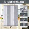 Homaxy Premium Cotton Kitchen Towels 18"x 28", 6 Pack Large
