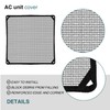 ECOOPTS 28"x28" Air Conditioner Cover AC Unit Top Mesh Cover