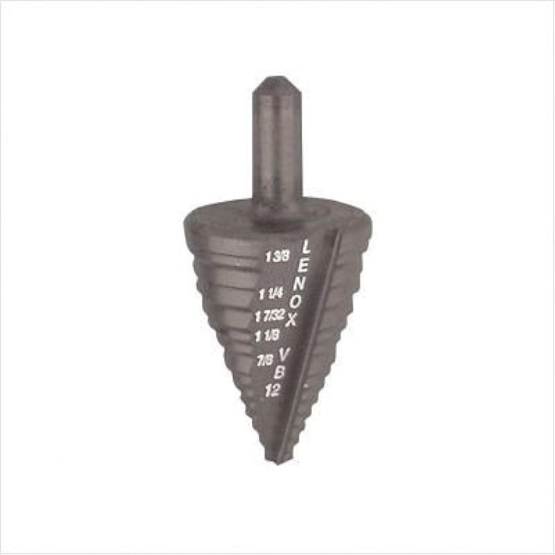 LENOX Step Drill Bit, 1/2-Inch to 1-Inch with 3/8-Inch Shank