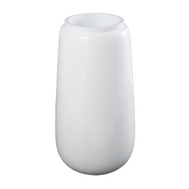 Deco 79 Resin Decorative Vase Tall Floor Centerpiece Vase, Flower Vase for Home Decoration 16" x 16" x 30", White