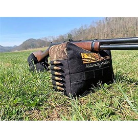 East TN. Outfitters Tactical Shooting Bags for Rifles Set Bench Rest Gun Rifle Hand Gun Sighting Support Bag Front and Rear Unfilled Tennessee… (BLACK CAMO)