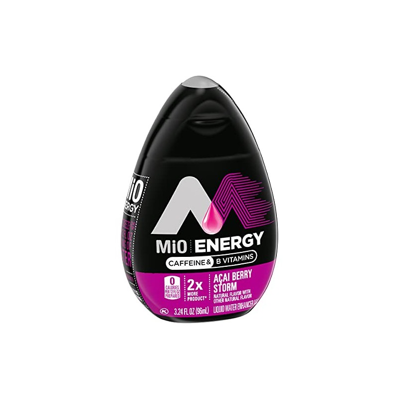 MiO Energy Acai Berry Storm Naturally Flavored Liquid Water Enhancer,