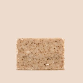 Aoklabs - Gold Linen Soap 2 in 1, reinigt sanft, tief und effektiv die Haut und peelt sie, während sie Feuchtigkeit spendet, nährt und die Zellerneuerung fördert 100g.