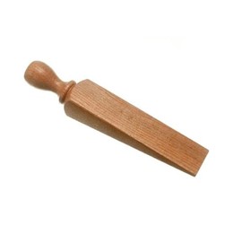 One Stop DIY 12 x Door Stops Wedge Type Treated Wood 163mm (6.5") - Pack of 12