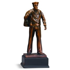 Treasure of Nature Navy Statue Brown