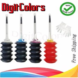 Digit Colors  Refill ink kit for HP ENVY 7858 printer cartridge 64XL 67XL 910XL 962XL 4X30ML - HP 64XL