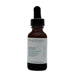 SPAESTHETIC - VITC20 - Serum facial hidratante, antiedad, reafirmante con vitamina C