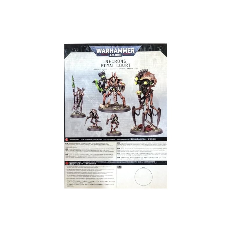 Games Workshop Warhammer 40K Necrons Royal Court - Table Game