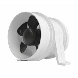 attwood FO2836 Turbo 4000 in-Line Blowers, White 4"(1749-1)