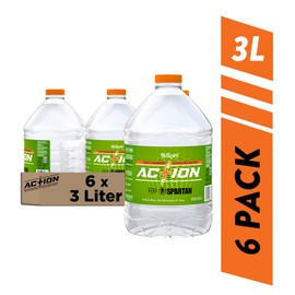 AC+ION, Ion Charged Alkaline Water, 3 Liter, Water Bottle, 6 Count
