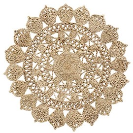 Nordal Doory Doory Place Mat 45 cm Natural Jute Boho