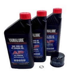 Yamaha Yamalube ATV 10W-40 Oil Change Kit, #LUB-ATVCG-KT-20