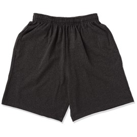 Soffe Men's Classic Cotton Pocket Short Charcoal Heather X-Large