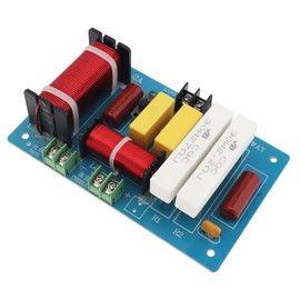 DriSentri 2 Way Crossover for Speaker, 450W 4-8 Ohm 2 Way High-Low Frequency Divider for Speaker, HiFi Speaker Crossover