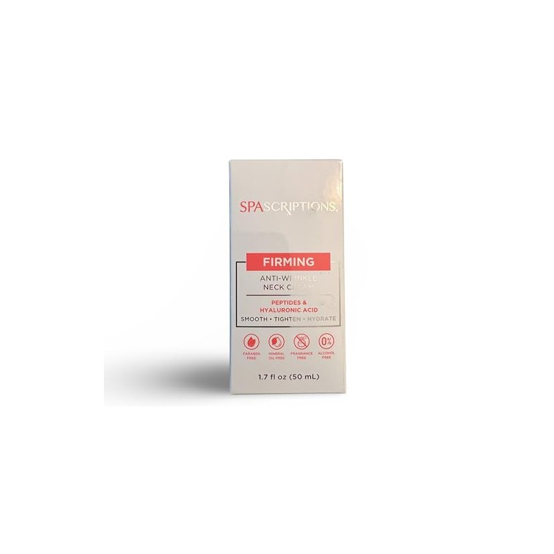 SpaScriptions Crema Reafirmante Antiarrugas Para El Cuello - Péptidos Y
