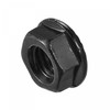 sourcing map M8 Serrated Flange Hex Lock Nuts, Carbon Steel