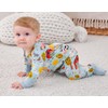 SUZEL - Pijama de viscosa de bambú para bebé, mameluco