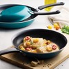 Tramontina Porcelain Enamel Non Stick 3-Pack Frying Pans, Skillet Set