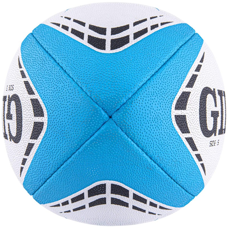 Gilbert G-TR4000 Rugby Training Ball, Sky Blue (5)