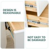 Uonlytech Cabinet Drawer Slides, 1 Set Drawer Guide Slides Furniture