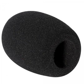OnStage On-Stage ASWS40B Windscreen for Pencil Microphones, Black