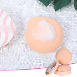 4 Pcs Korean Makeup Sponge Puff for Foundation Concealer and Powder Teardrop Setting Powder Puff Makeup Cushion Puff Foundation Sponge Blender Sponge for Liquid, Cream, and Powder (Large Size) - C