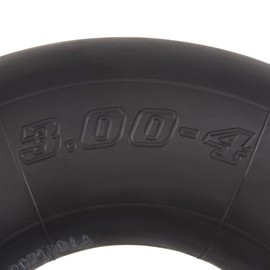 3.00-4 260x85 Inner Tube with TR87 Angled Valve Stem for E300 E325 eZip E-400 450 IZIP I-400 Jazzy PaceSaver Wheelbarrow Pocket Rocket Chopper Mobility Gas Electric Scooter Mini ATV Go Kart