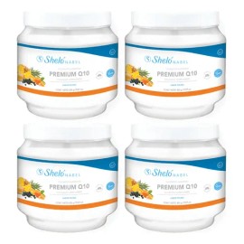 4 Colágeno Hidrolizado Premium Q10 Shelo Frutas + Regalo