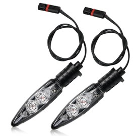 GRACEGALAXY Set of 2 Indicator Lights Motorcycle Front for R1200GS ADV F650GS R1200R S1000R S1000RR F800GS K1300S 63138522499 Indicator Protection