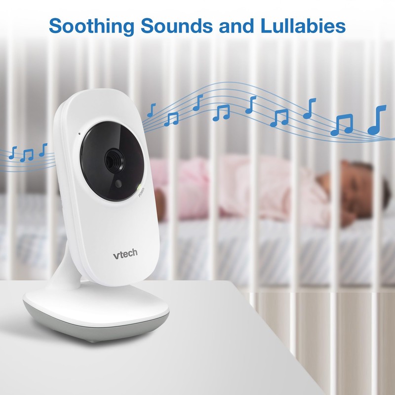 VTech VM819 Baby Monitor with Camera and Audio, 2.8” Screen