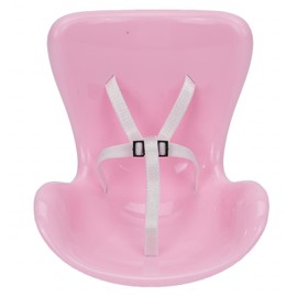 AYYKALLJ Accessories Compatible with La bu Doll - Vent Clip for 10-17cm Blind Box Toys, Secure Doll Seat with Adjustable Safety Strap & Airflow-Friendly Design, Car Decor (Doll Not Included)（Pink）