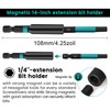K Kwokker 11-Piece Impact Driver Bit Set Impact Hex Bits