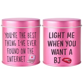 Valentine's Day Gift Scented Candle, 9oz Rose Scented Candles for Him, Her, Couple Valentines Day Gifts, 2 Pack