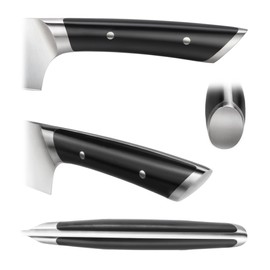 Cangshan HELENA Series German Steel Forged Chef's Knife (Black, 10-Inch)