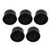 5 PCS Golf Ball Suction Cup Silicone Zinc Alloy Golf