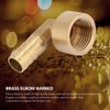 90 Degree Elbow Brass Barb Fitting Female Thread Brass Elbow