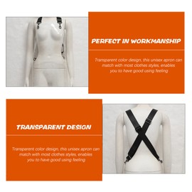 minkissy Hairdressing Apron Work Apron Transparent Apron Sarong For Women Cooking Apron Unisex Apron Hairdressing Aprons For Women Hairdressing Aprons For Women Transparent Aprons, As Shown