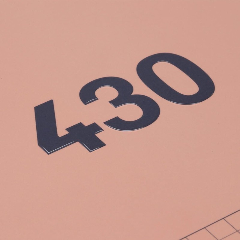 MILAN® A5 Hardcover Notebook - 7mm Lined Paper - 80