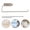 Adhesive 304 Stainless Steel Tissue Storage Rack Home Kitchen Roll