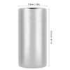Portable 304 Stainless Steel Sealed Tea Leaf Storage Jar Canister