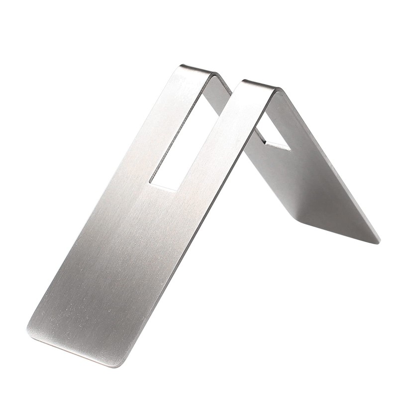 DIBTSA Coffee Filter Paper Holder, Single Slot Brushed Stainless Steel