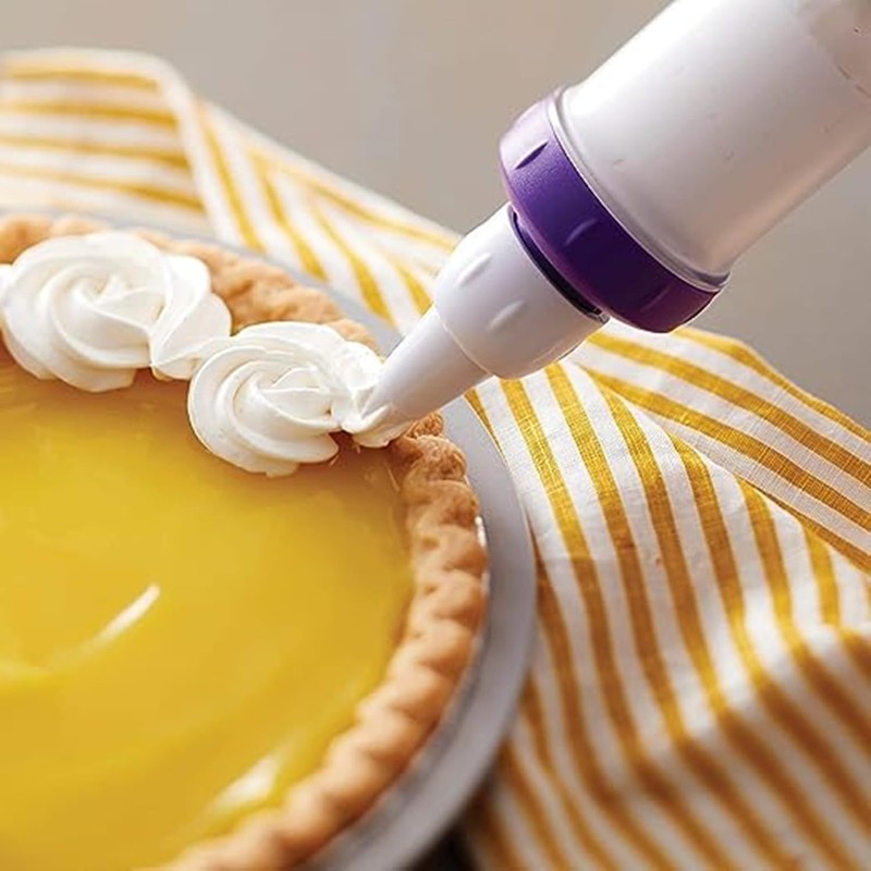 11Pcs Dessert Decorating Syringe Set, Dessert Decorator Plus Icing Dispenser