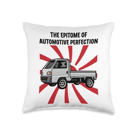 Mini Truck Kei Japan Micro Truck 4wd Off Road Light Truck Throw Pillow