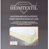EXKLUSIV HEIMTEXTIL Mattress Protector Mattress Topper with 4 Elastic Bands