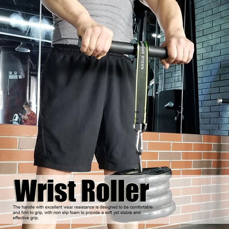 Forearm Blaster Nylon Non Slip Foam Muscle Strength Wrist Roller
