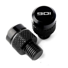 ZYAKOMO CNC M10x1.25 Motorcycle Mirror Hole Plugs Stock Mirrors Hole Screw Compatible with Hus&qvarna 901 Norden901 2025 2024 Norden 901 Expedition 2023